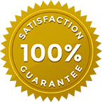 satisfaction 100% guarantee
